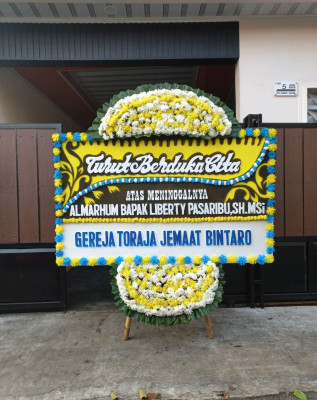 Papan Bunga Duka di Wih Pesam