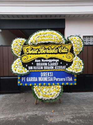 Papan Bunga Duka di Wih Pesam