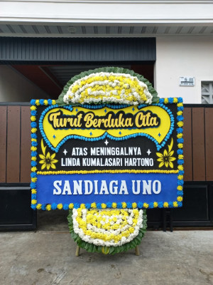 Papan Bunga Duka di Wih Pesam